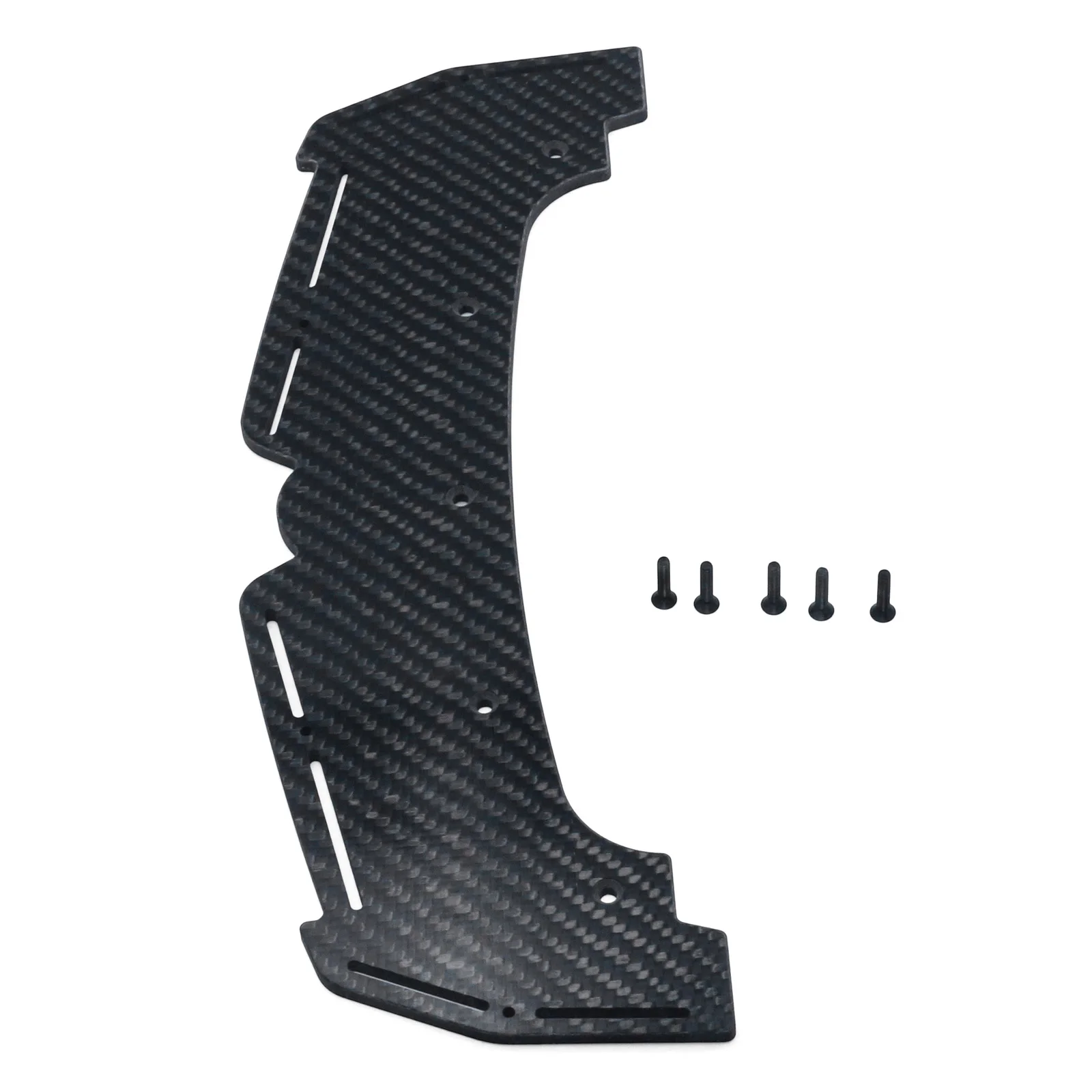 

Детали для обновления радиоуправляемого автомобиля, защита шасси переднего бампера из углеродного волокна, встроенная нижняя защита для Arrma Limitless/Felony 1/7