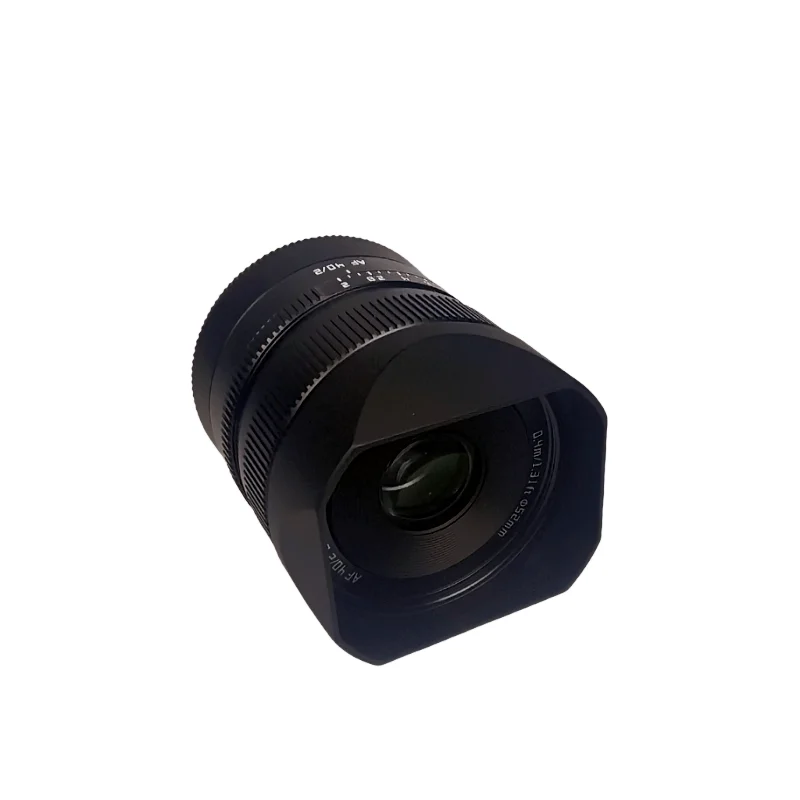 TTArtisan AF 40mm F2.0用キャップ付きアルミ角型レンズフード
