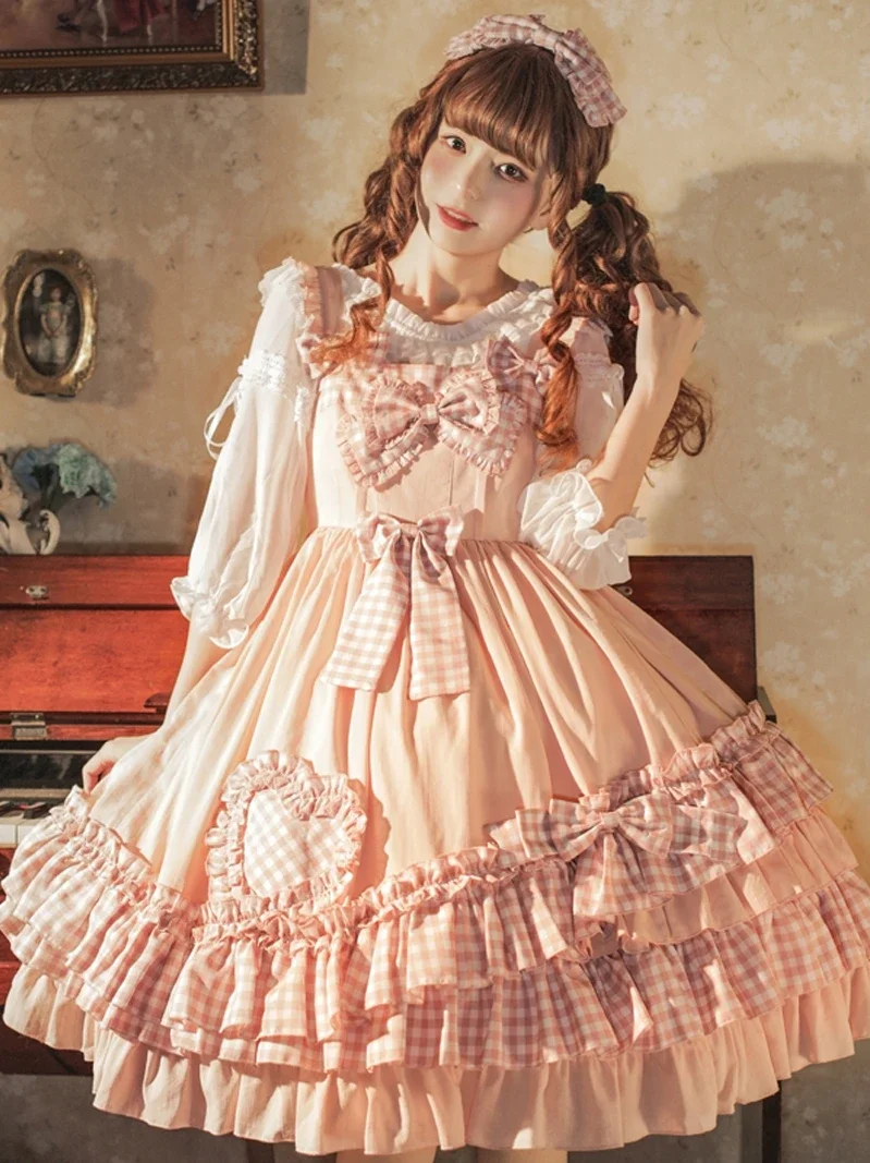 Sweetheart ~ Sweet Princess Lolita JSK Dress Midi Party Dress by Yomi