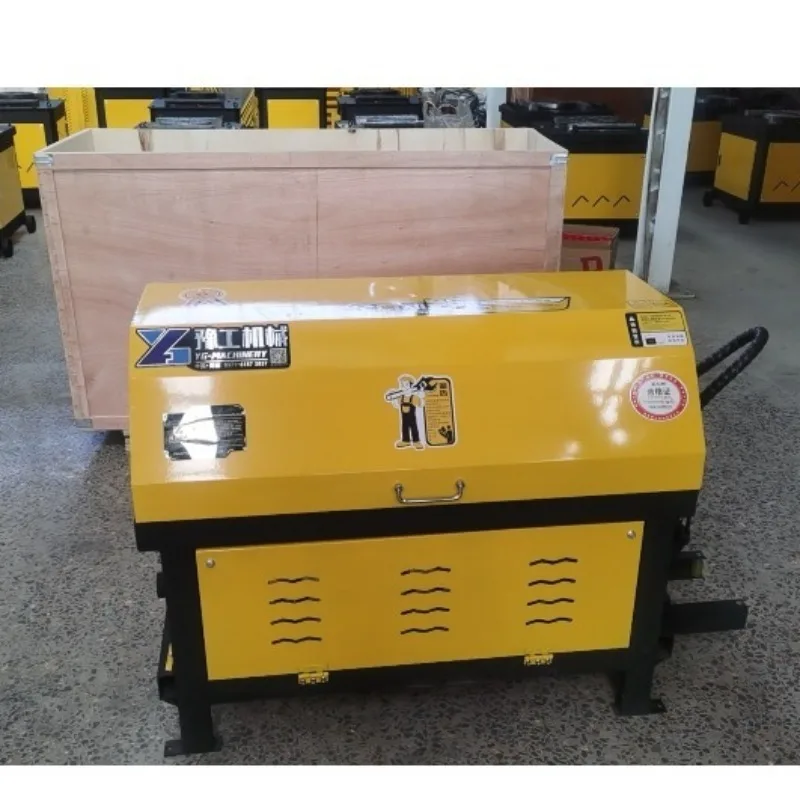 High-quality steel bar straightening and cutting machine 6-12mm scrap steel bar straightening and cutting machine for constructi
