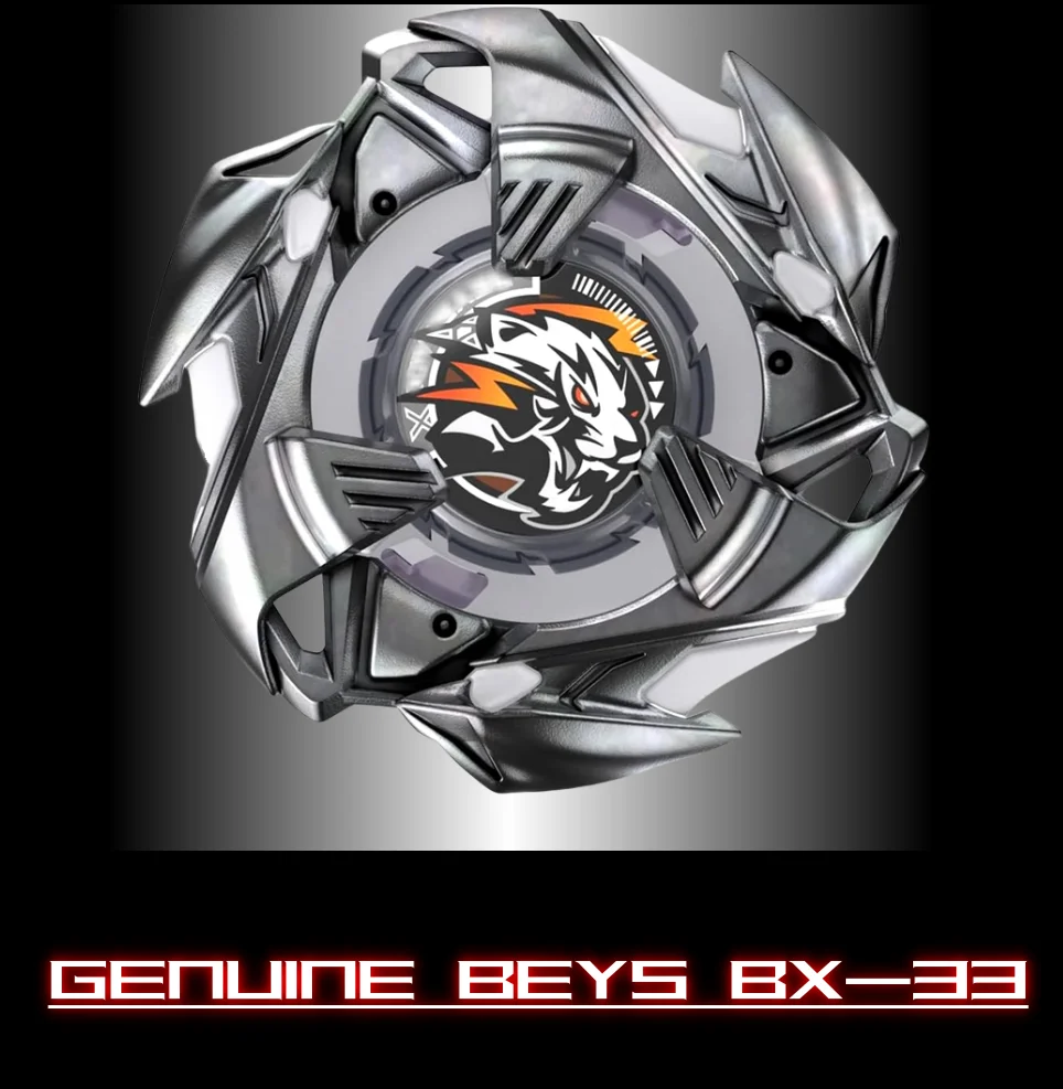 GENUINE BEYS BX-33 Battle X Booster Weiss Tiger 3-60U Set in original packaging