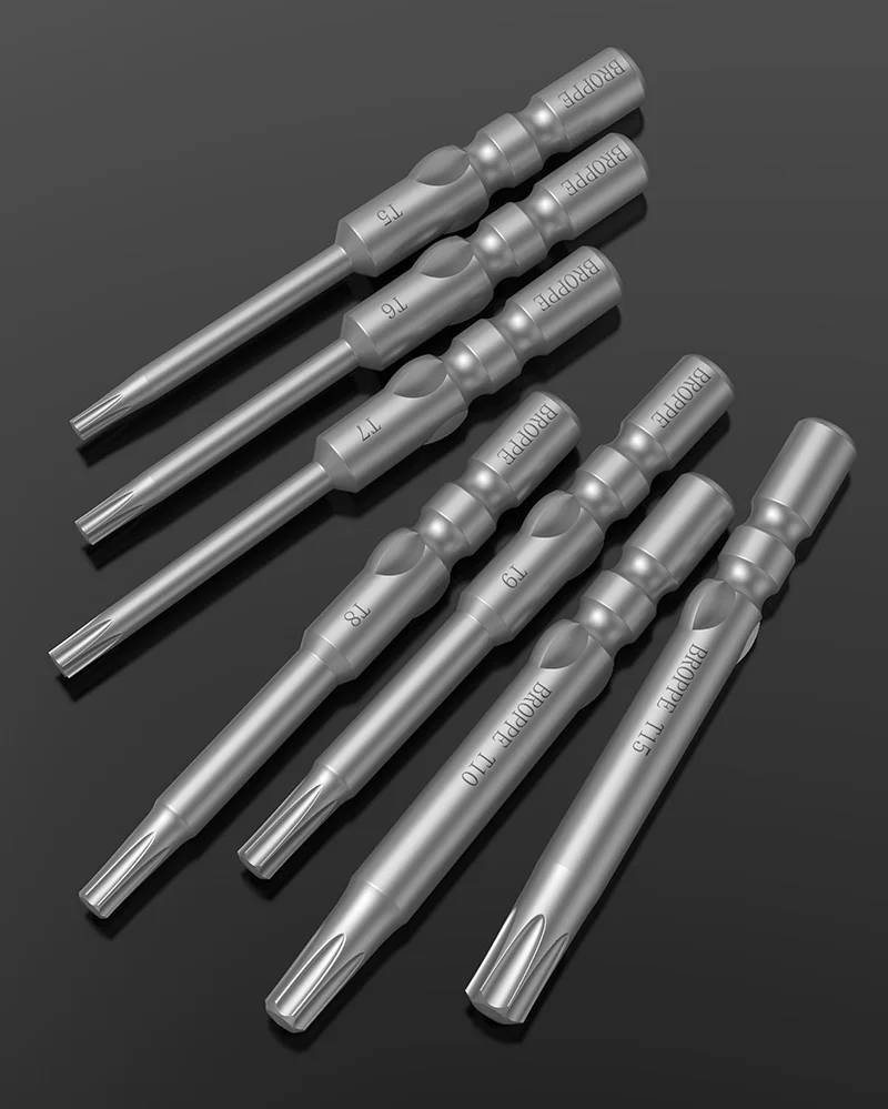 Imagem -05 - Elétrica Torx Chave de Fenda Bits Chave de Fenda Magnética Ferramentas Manuais Haste t1 t2 t3 t4 t5 t6 t7 t8 t9 T10 T15 40 mm 800 Milímetros 10 Peças