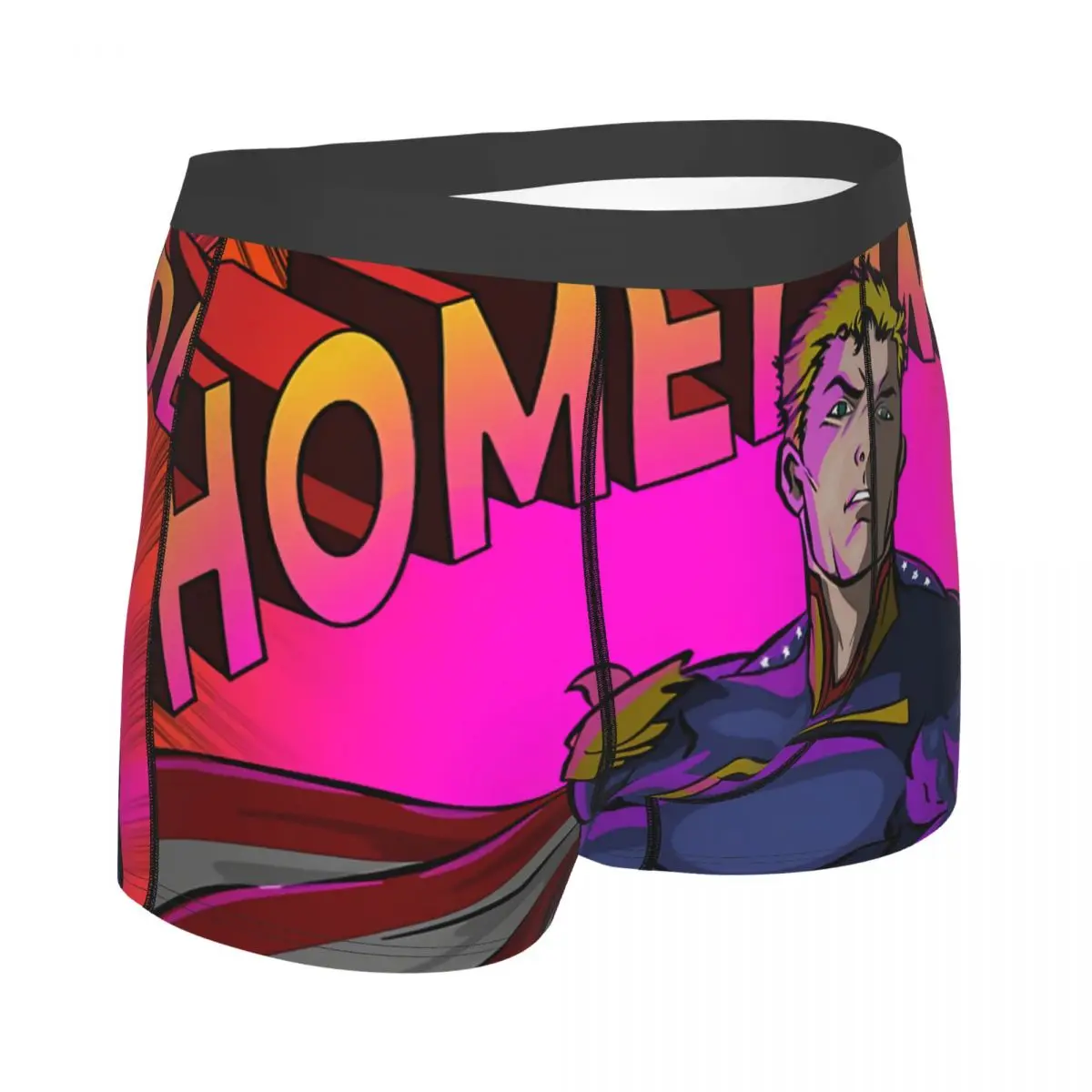 Series Homelander Men Boxer Briefs Underwear The Boys Hughie Campbell TV Show Highly Breathable Sexy Shorts Gift Idea