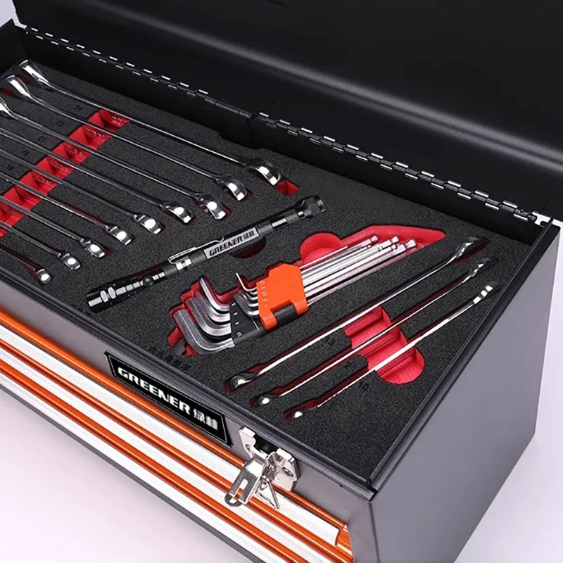 Electrician Tool Storage Boxes Portable Multifunctional Suitcase Steel Screwdriver Wrench Hardware Repair Tools Organizer Boxes