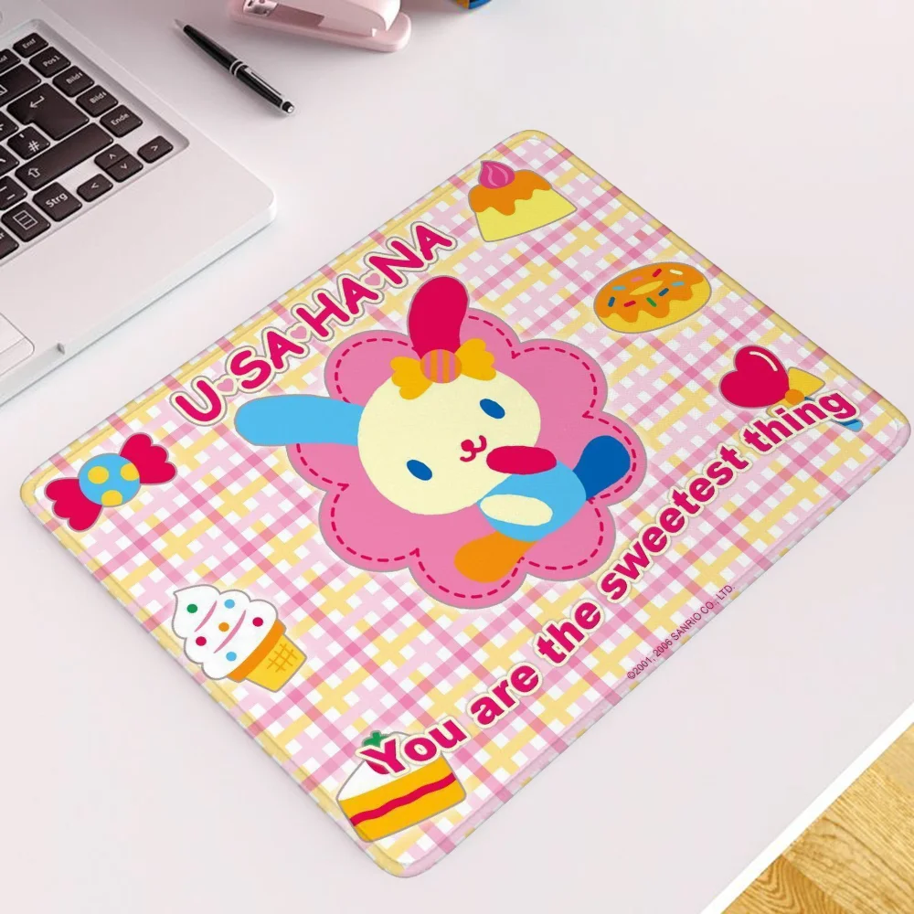 Small Mause Pad USAHANA Custom Mouse Pad Anime Computer Accessories Pc Gamer Girl Gaming Laptop Table Mat Mousepad Company Desk