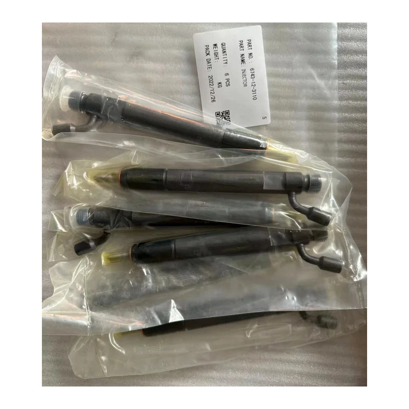 

In Stock Fuel Injector 6743-12-3110 for WA380-3 Loader Parts