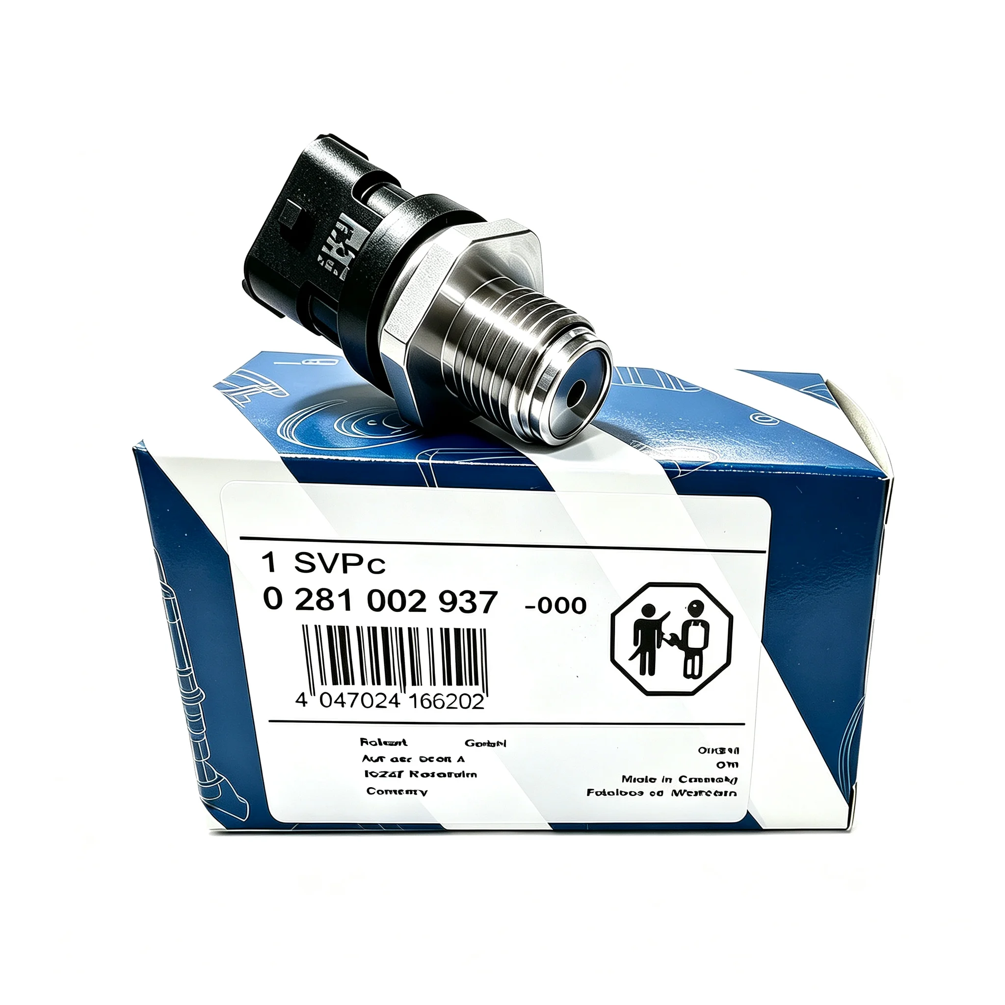 High Quality OE 0281002937 Fuel Injection Rail Pressure Sensor For C-ummins V-olvo M-an Fiatt Renaultt Fendtt Original In Stock
