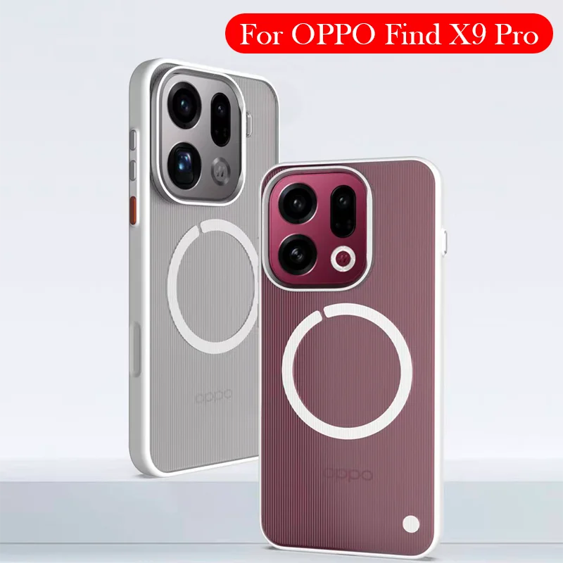 

Оригинальный магнитный чехол для OPPO Find X9 Pro, задняя крышка с подушкой безопасности для OPPO FIND X9 PRO