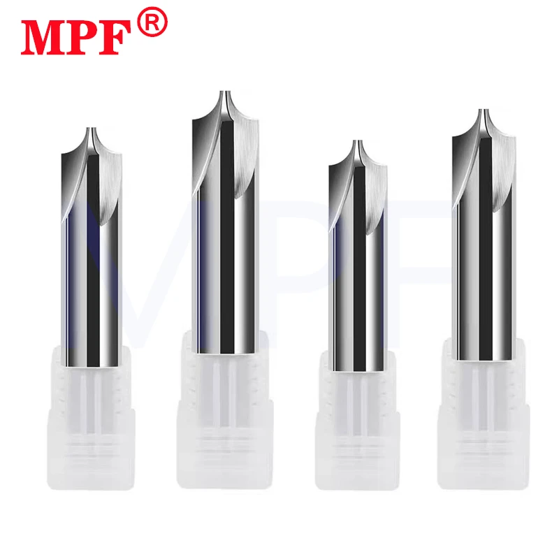 HRC55 Cnc rayon de carbure coin arrondi fraise R0.5 R1 R2 R3 R6 fraise intérieure R fraise chanfreinage routeur Bit CNC outils