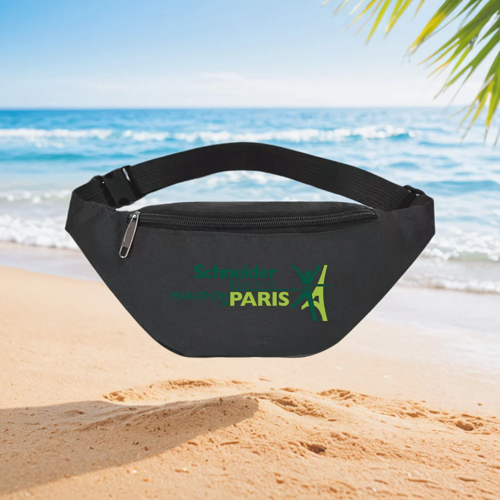 

Schneider Electric Marathon de Paris Sponsor Logo: Sporty Fashionable Simple Unique Printed Design Waist Backpack Crossbody Ches