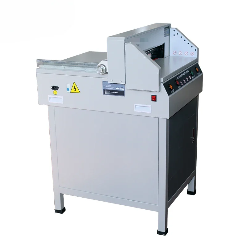 

л # Электрический резак для бумаги DC-8450VG с ЖК-экраном, электрическая гильйотина, высокая стоимость, размер A3