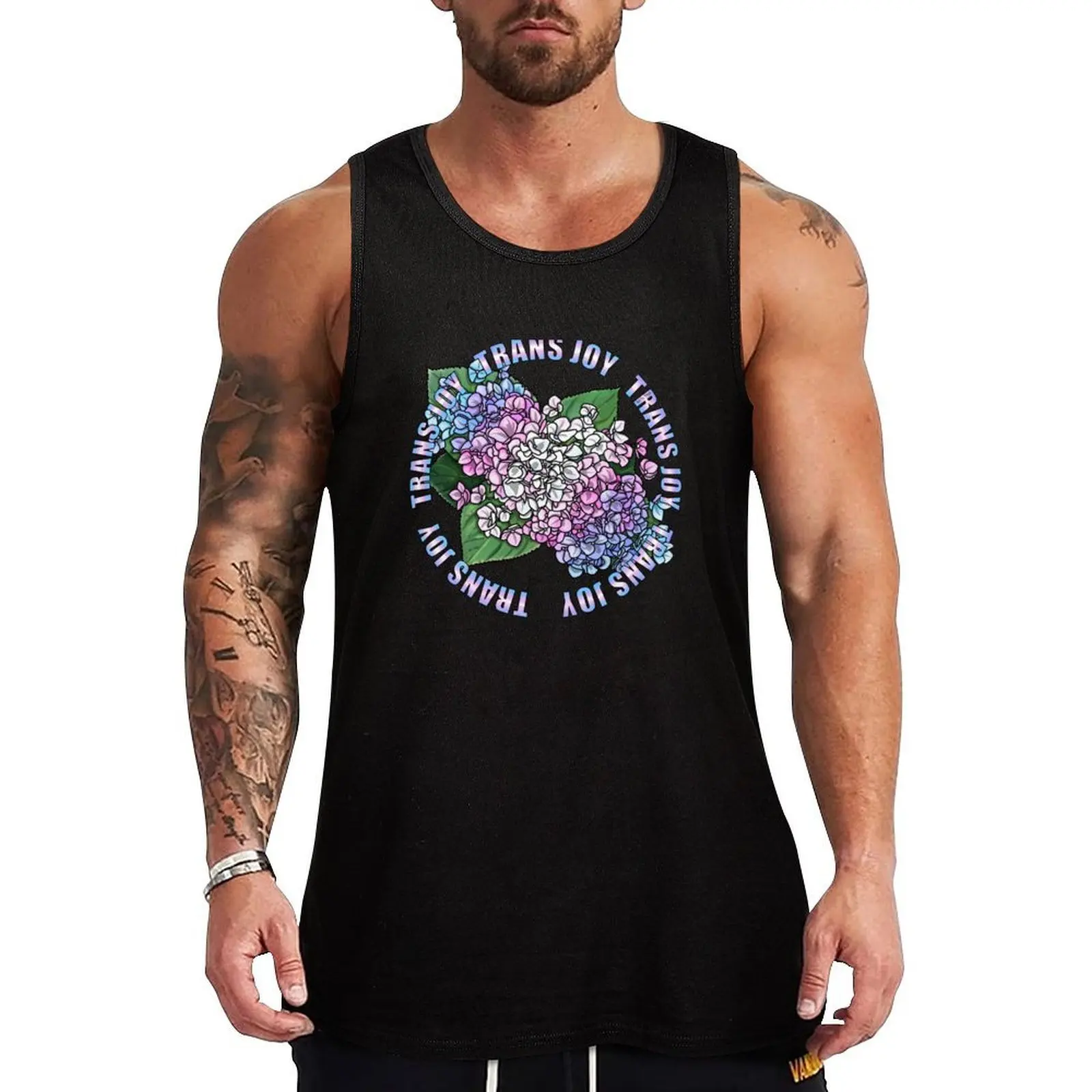 

Trans Joy 2023 Tank Top Men's tops Men gym sportswear summer clothes for men gym clothes for man