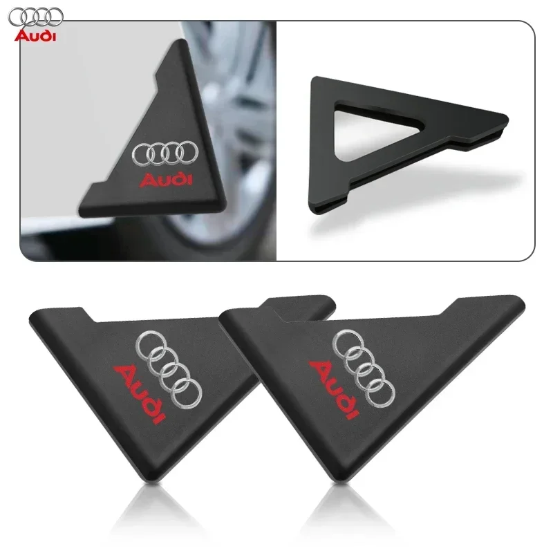 Car Door Corner Cover Bumper Crash Anti-Scratch Protection Sticker Styling For Audi Q7 Q3 S4 S5 S6 S7 S8 A6L A4L A3 A4 A7 A5 RS