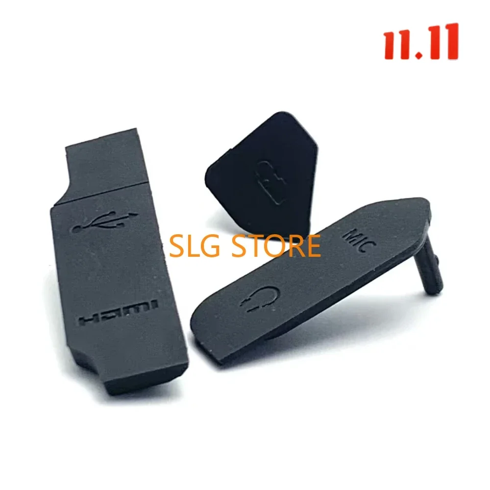 NEW HDMI-compatible MIC Cap Interface Cover USB Rubber Lid Door For Canon EOSR EOS-R Digital Camera Part