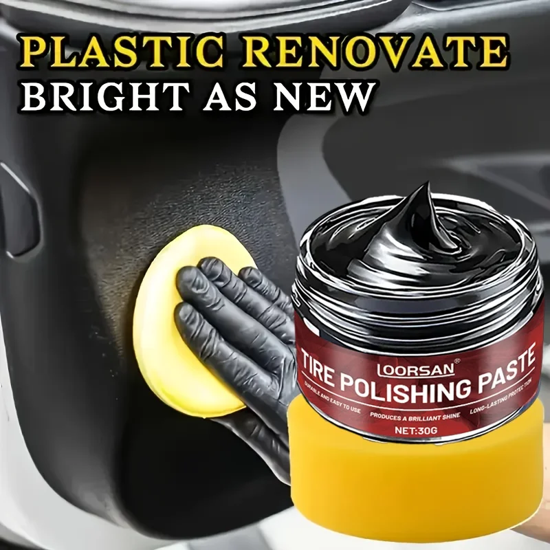 

Паста для ремонта автомобильных пластиковых салонов: простой в использовании, долговечный раствор для ухода за кожей, устойчивый к выцветанию, работает с губкой.