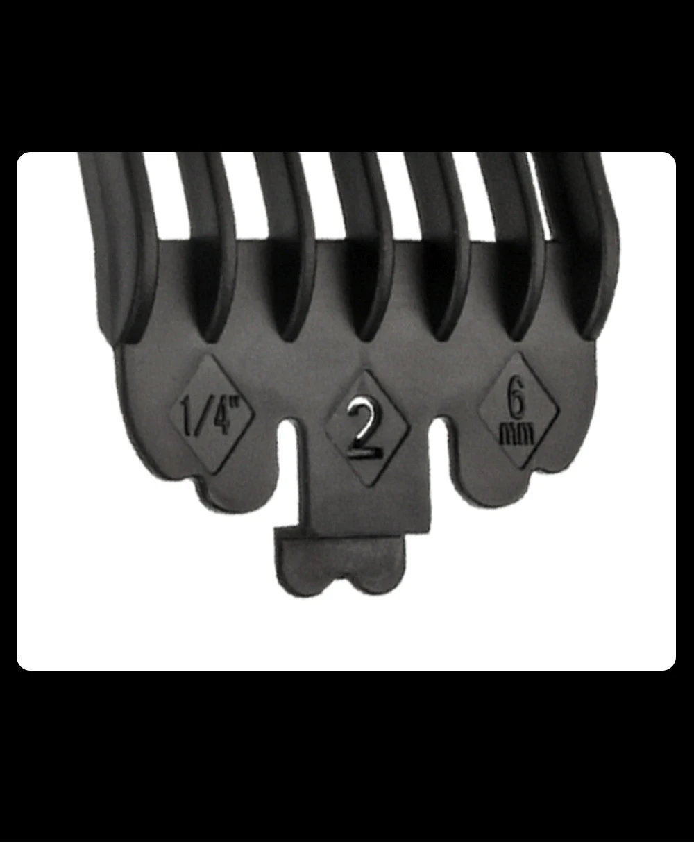 2/3/4Pcs Grenze Kamm Für Wahl Haar Clipper 1,5mm 3mm 4,5mm Professionelle schneiden Guide Kämme Haar Trimmer Positionierung Kamm Y0907 – Detail 10