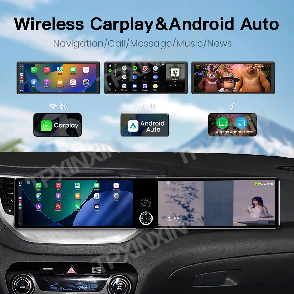 

Car Accessories Radio For Hyundai Tucson 2009-2015 Android Auto GPS Navigation Multimedia Stereo Receiver Head Unit Offline Maps