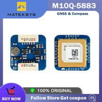 Matek Systems GNSS M10Q-5883 M10 GPS with Compass QMC5883L Module Digital AirSpeed 4~9V For FPV Racing Drone