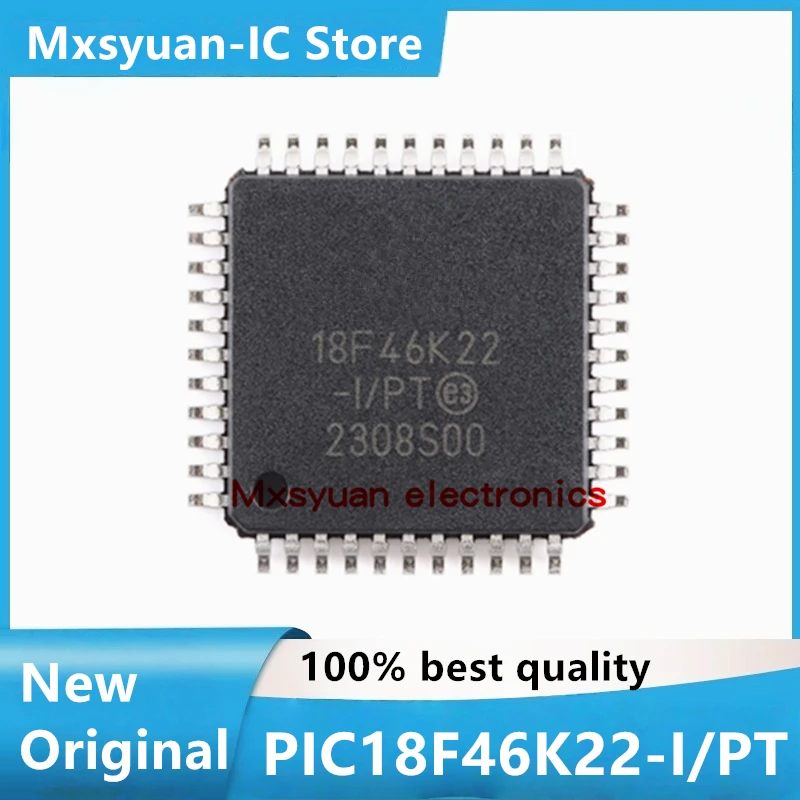 10 TEILE/LOS PIC18F46K22-I/PT PIC18F46K22T-I/PT PIC18F46K22 18F46K22 TQFP-44 Mxsyuan Neue original