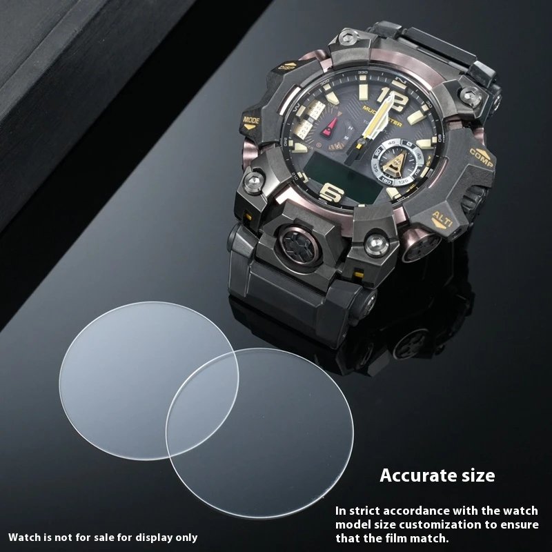 Steel Film For Casio Big Mud King GWG-B1000 Watch Tempered Film GWG-2000 Film Full Screen Glass Explosion-Proof Protective Film