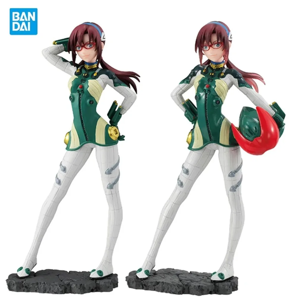 Bandai Gacha Capsule Blind Box NEON GENESIS EVANGELION EVA Makinami Mari Gashapon Anime Action Figures Model Doll Boy Toys Gifts