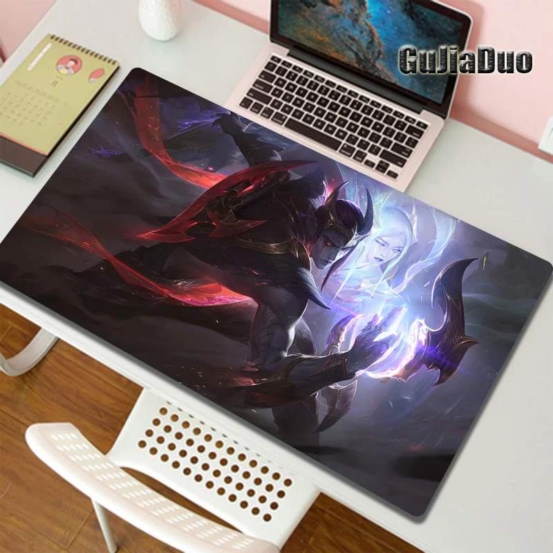 

Aphelios League of Legends Game PC Large Size Mouse Pad Computer Office Desk Mat Anime Stuff Accessories Non-slip Comic Mousepad