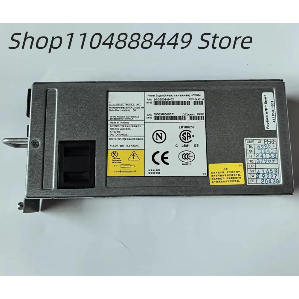 

Блок питания DS-4100B MH 995 DPSN-210 BBAM 60-0200849-02 Rev: A