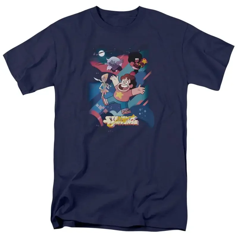 STEVEN UNIVERSE GROUP SHOT Licensed Adult Men's T shirt SM 5XL