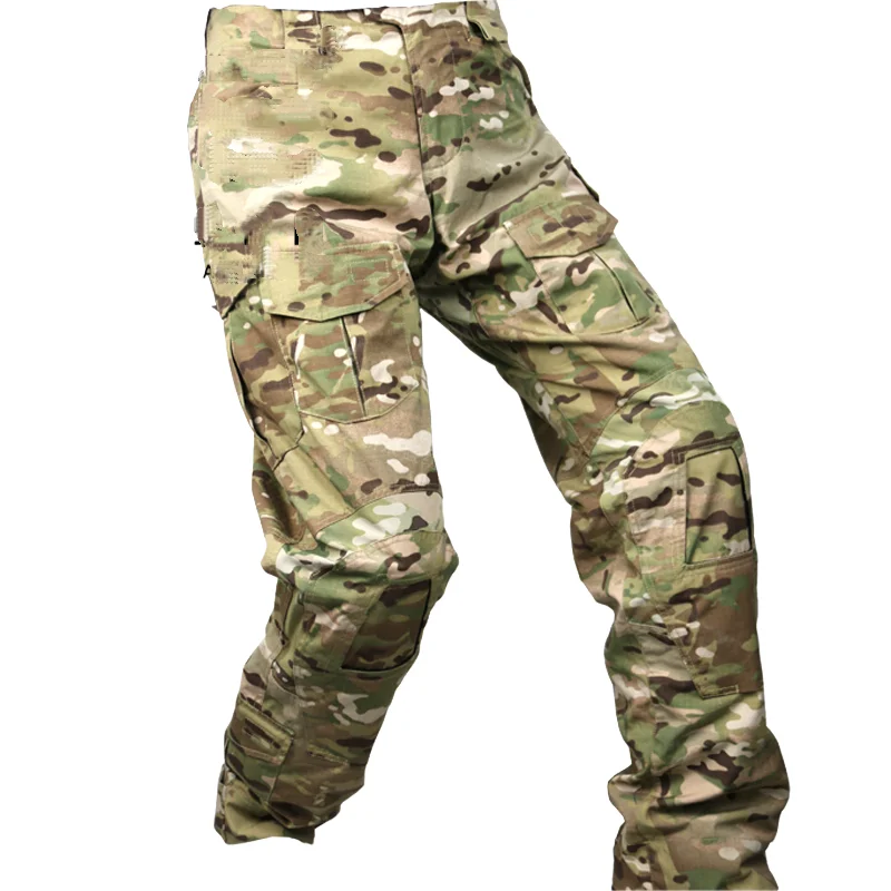 Customized Camouflage Tactics  Outdoor Battlefield G3 Tactical  Pants Tiger Spot Camo Derban Camo Jungle Camo AOR1