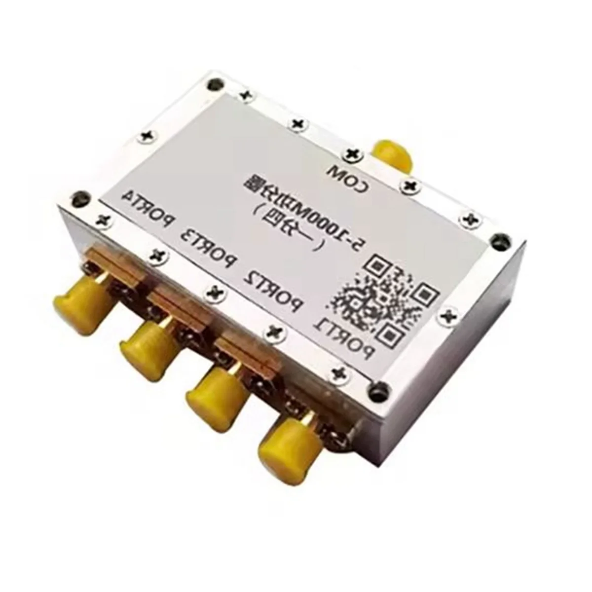 Эффективный разделитель мощности радиочастотного соединения 5-1000 м, разветвитель мощности от 1 до 4, для УВЧ, УКВ