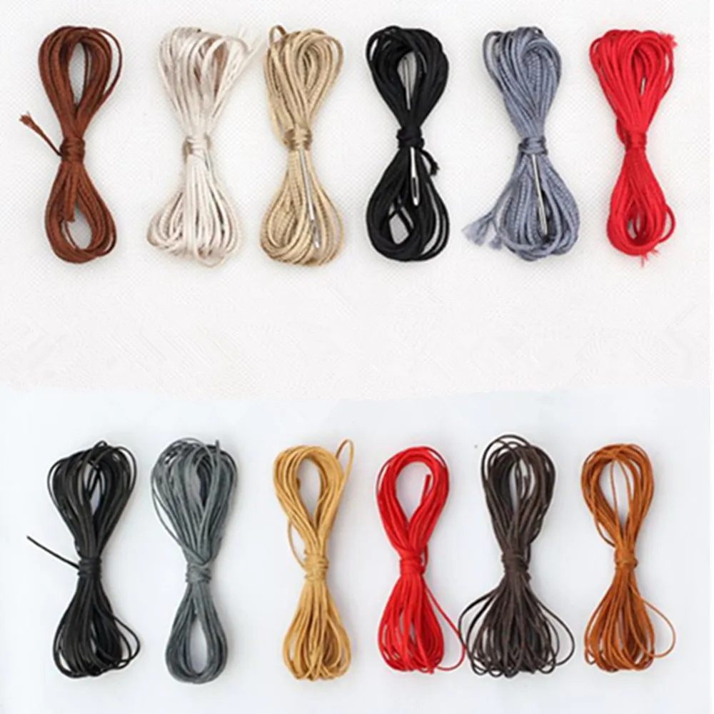 Car Steering Wheel Braided Threads DIY Hand Sewing Thread Kit Car interior Accessories
