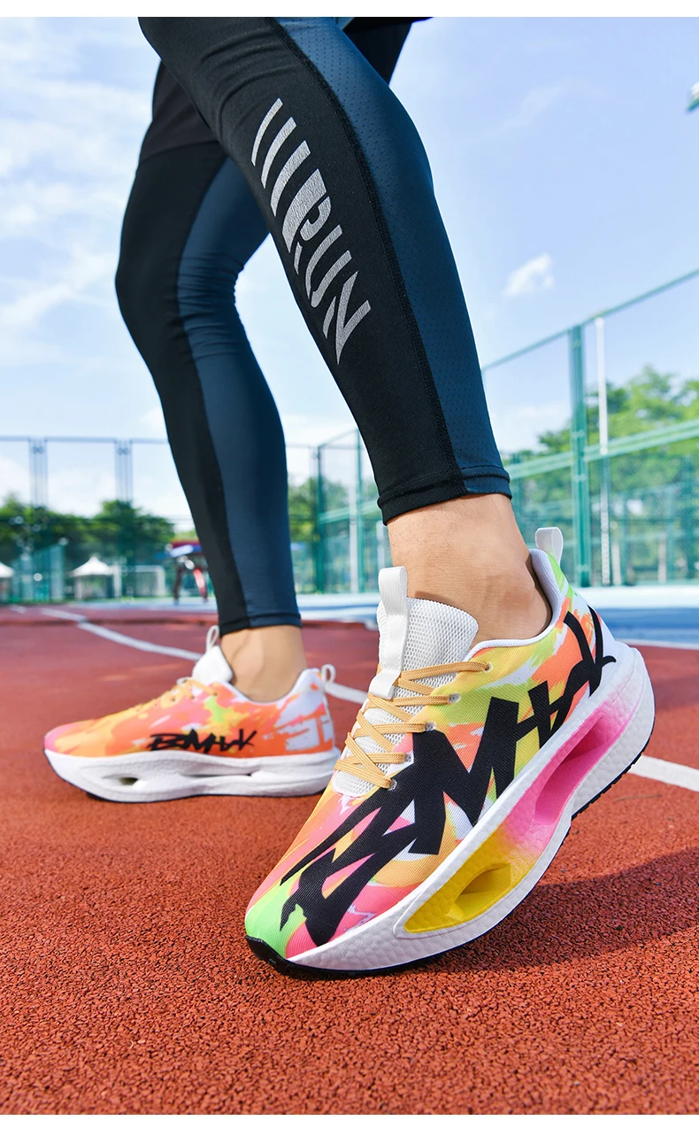 Herren-Laufschuhe mit Carbonplatte, Marathon-Spezialität, Sport-Outdoor, atmungsaktiv, leicht, Damen, bequeme Sportschuhe – Detail 38