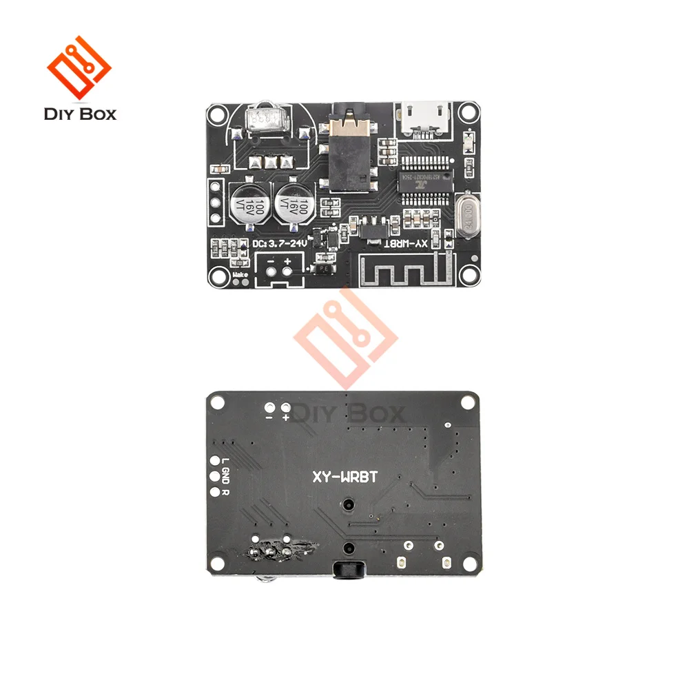 DC 3.7V-24V 12V Bluetooth 5.0 Stereo Audio Receiver Board Mp3 Lossless Decoder Bezprzewodowy moduł muzyczny stereo z pilotem zdalnego sterowania