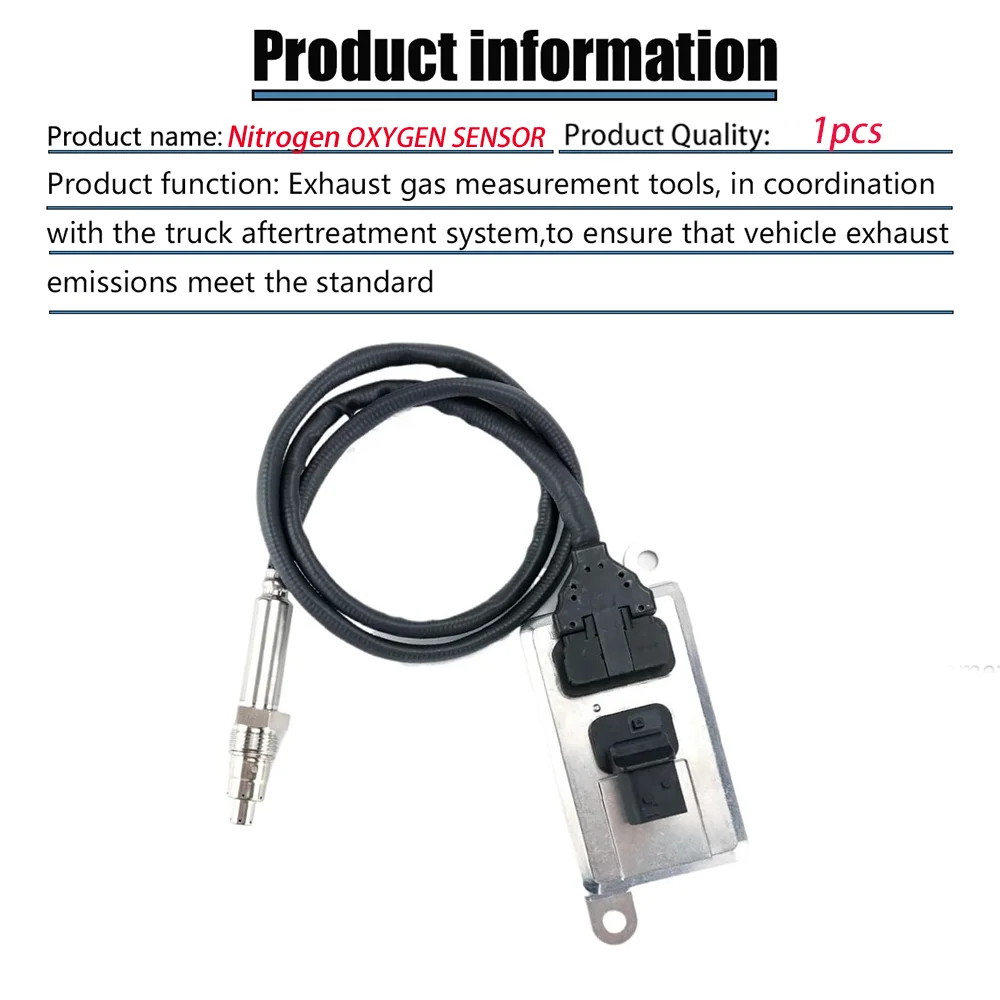 5WK96642B A0081539828 5WK9 6642B NOX Sensor Nitrogen Oxygen Sensor For Mercedes-Benz Actros Atego Truck