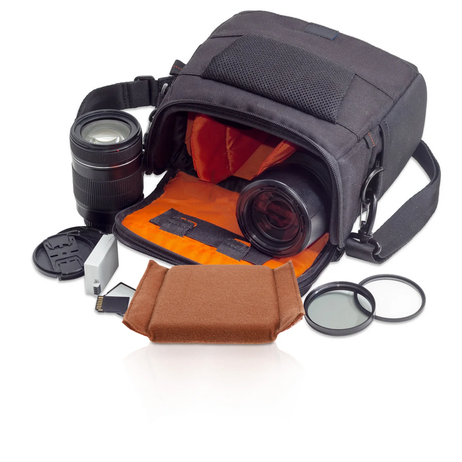 

2pcs Camera Bag Shock Absorbing Pad Inserts Dividers Lightweight Durable Protective Partition Backpack Travel Photography Camera