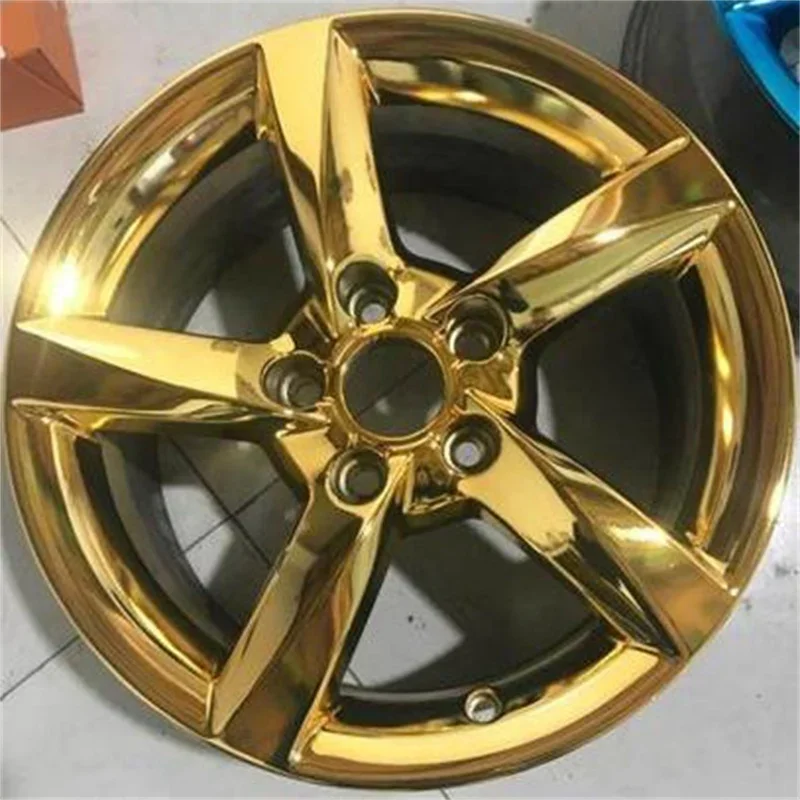 Portable Silver Mirror effect Spray Nano Chrome machine nano spray paint for car wheels sculpture