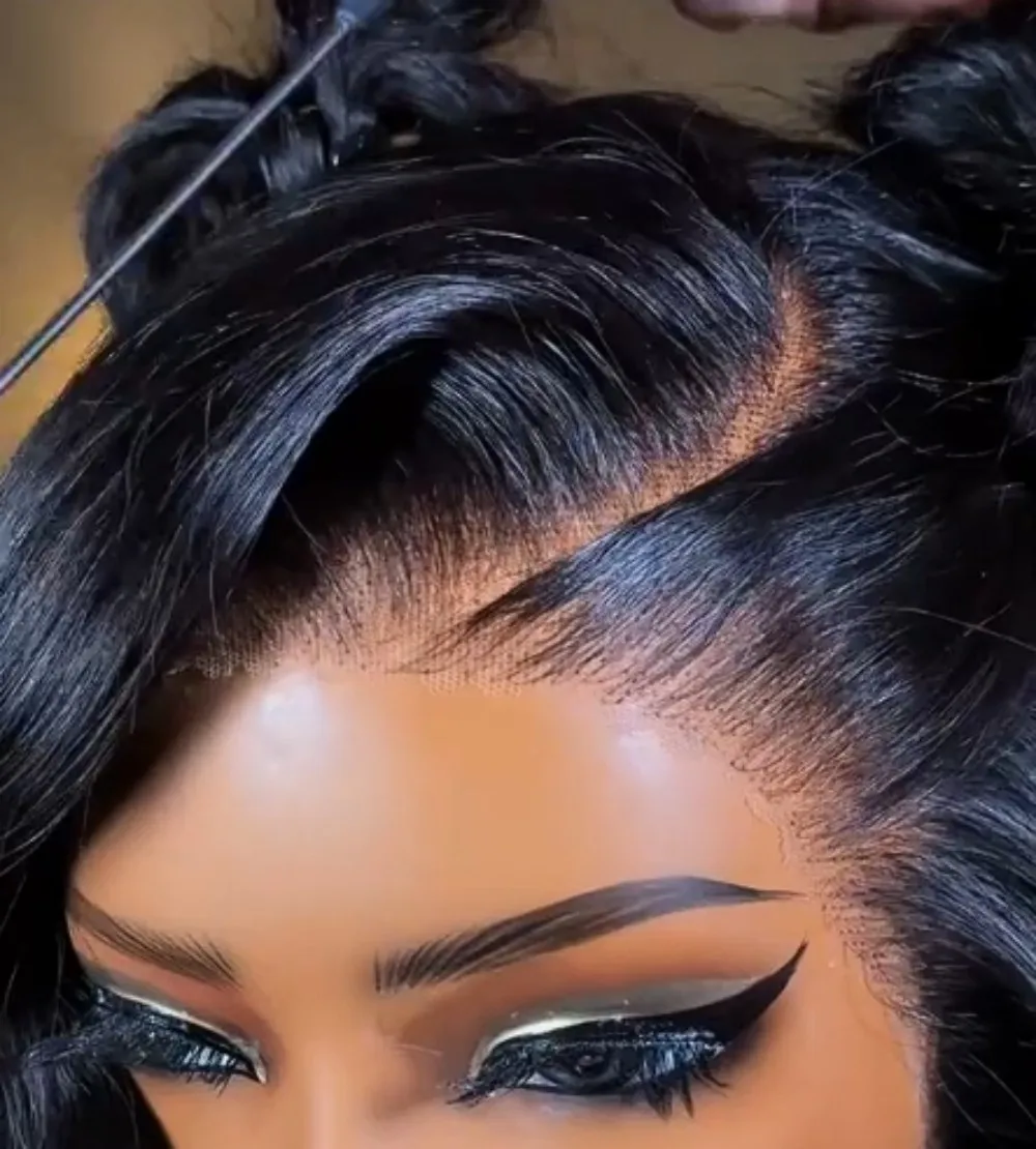 Elegante Body Wave Echthaar-Perücken, 250 % superdichte Dichte, 13x6 Lace Front Design, praktische 13x4 13x6 HD transparente Lace Frontal Perücken, echtes Original Echthaar, geschmeidig weich,