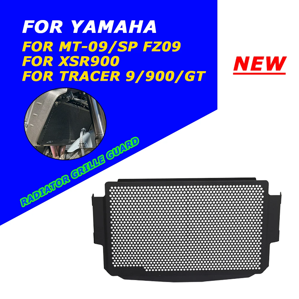 

Motorcycle Accessories Radiator Guard Grille Cover Protector Grill For YAMAHA MT-09 SP MT09 XSR900 XSR 900 Tracer 9 900 GT 2025