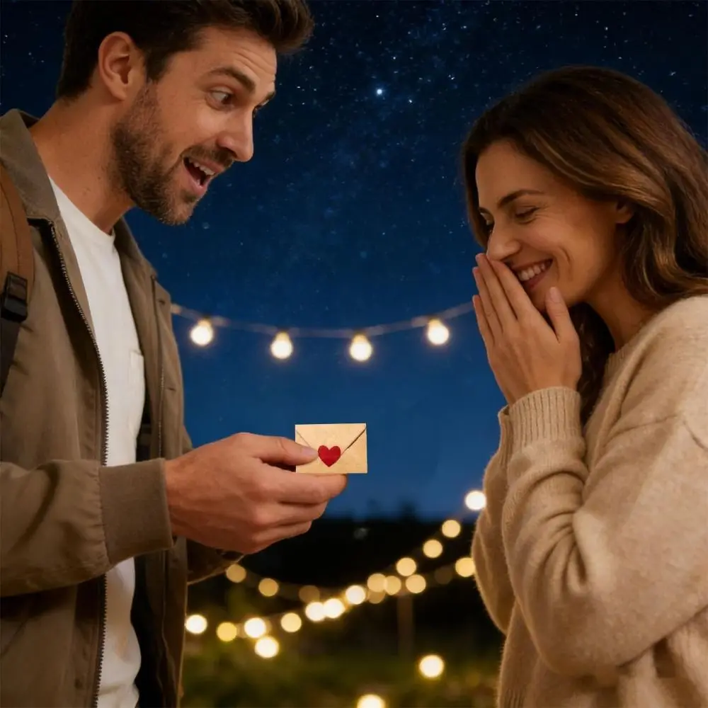 

Набор из 30/60 готовых открыток-посланий с конвертами, пустые мини-открытки, элегантная коробка, DIY-набор для любовных посланий, наклейки-сердечки