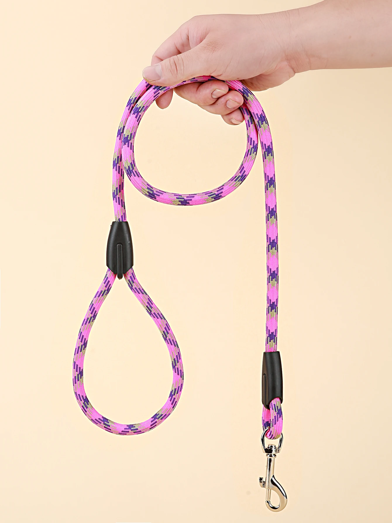 1 Pc Reflective Pink Pet Traction Rope Dogs Chain Leashes for Small Large Dogs  Dog Leashes Pet Traction Belt