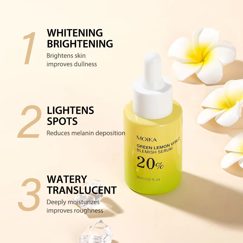 Vitamin C Wrinkle Remover Face Serum Lifting Firming Fade Fine Lines Anti-aging Essence Whitening Brighten Nourish Skin Care
