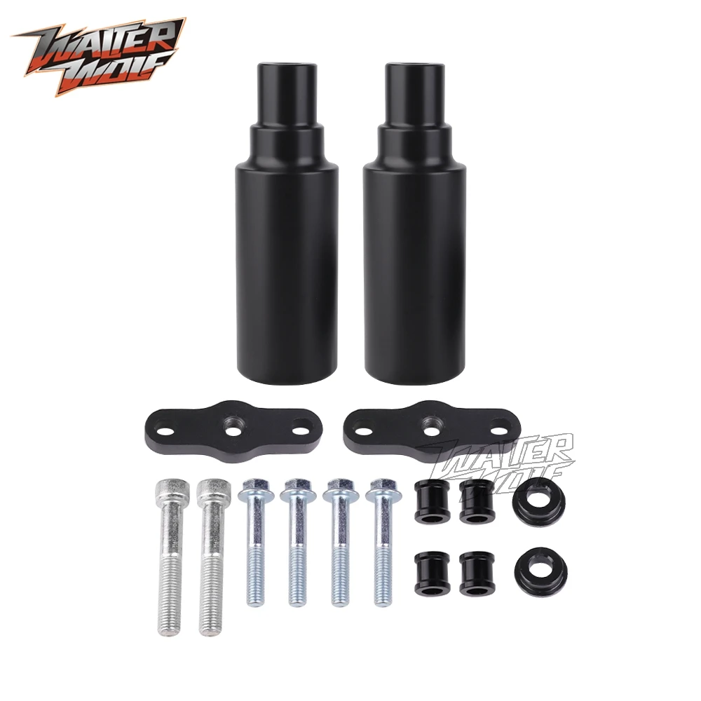 Untuk Husqvarna Svartpilen 125 200 250 401 Vitpilen 401 250 125 Pelindung Slider Bingkai Sepeda Motor Pelindung Kecelakaan Perlindungan Jatuh