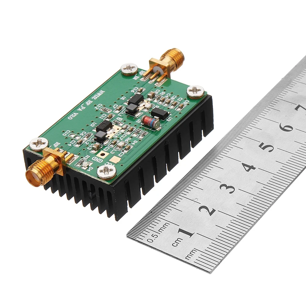 

-WSFS 2Mhz-700MHZ RF Power Amplifier Broadband Short Wave Amplifier For VHF UHF FM Transmitter Radio