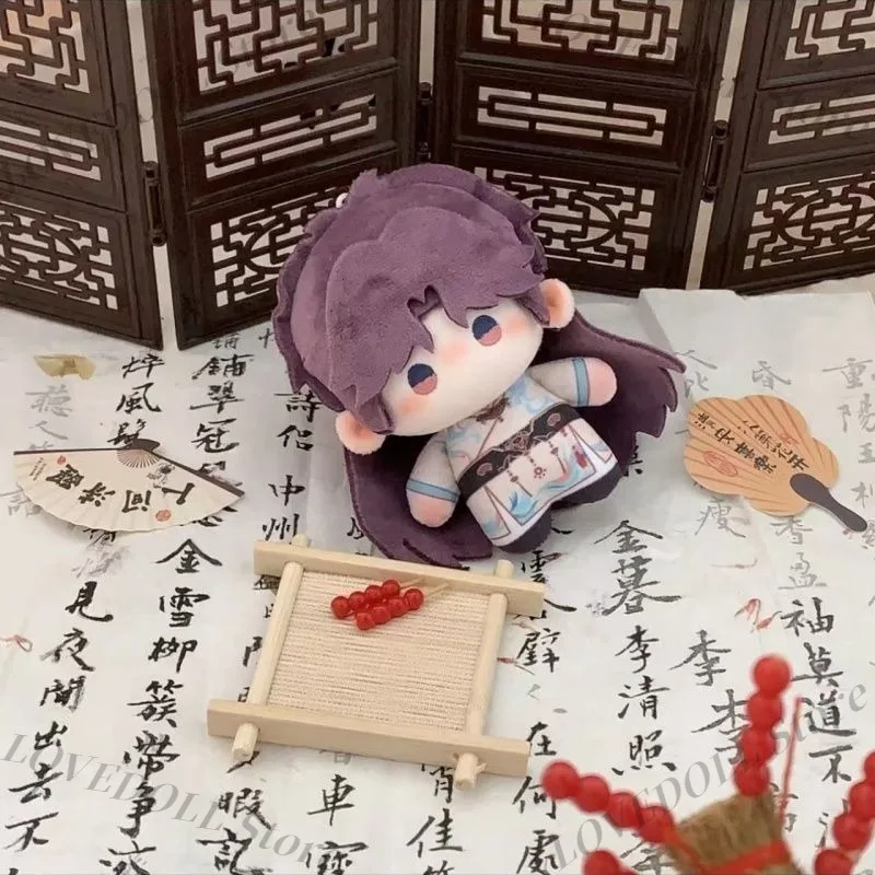 

10cm Game Love and Deepspace Classic Kawaii Cosplay Anime Soft Cotton Doll NuNu Body Caleb Cartoon Mini Plush Toy Figure Gift