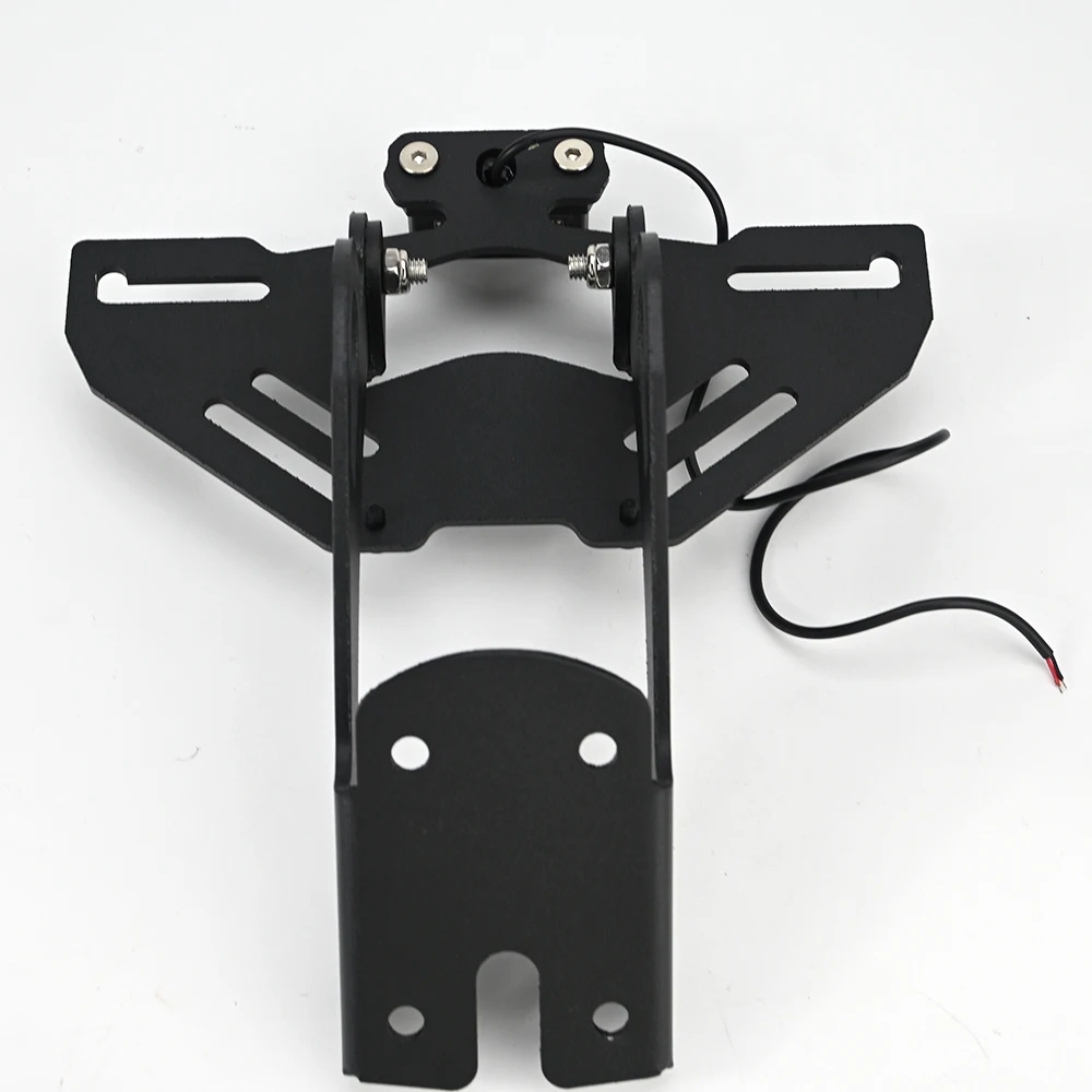 ZX 6R 636 Motorcycle Accessories Tail Bracket LED Light Fender Eliminator For KAWASAKI ZX6R ZX636 2024 2025 License Plate Holder