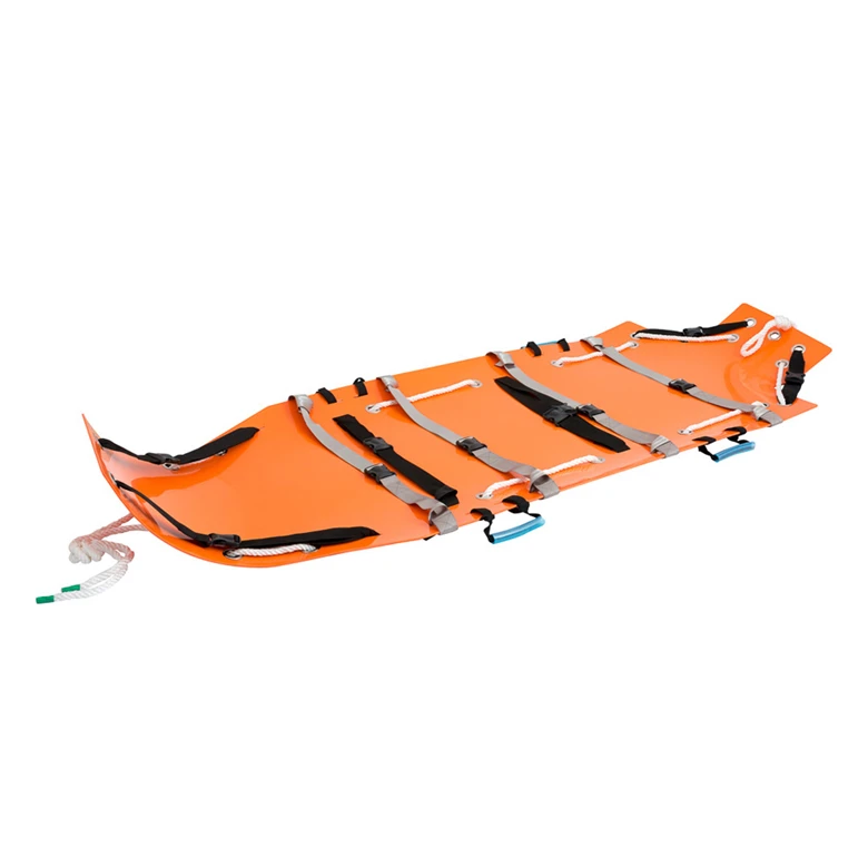 Portable Roll Up Rescue Stretcher EVA Lightweight Emergency Medical Stretcher For Outdoor Ambulance Fire Rescue With Carry Bag
