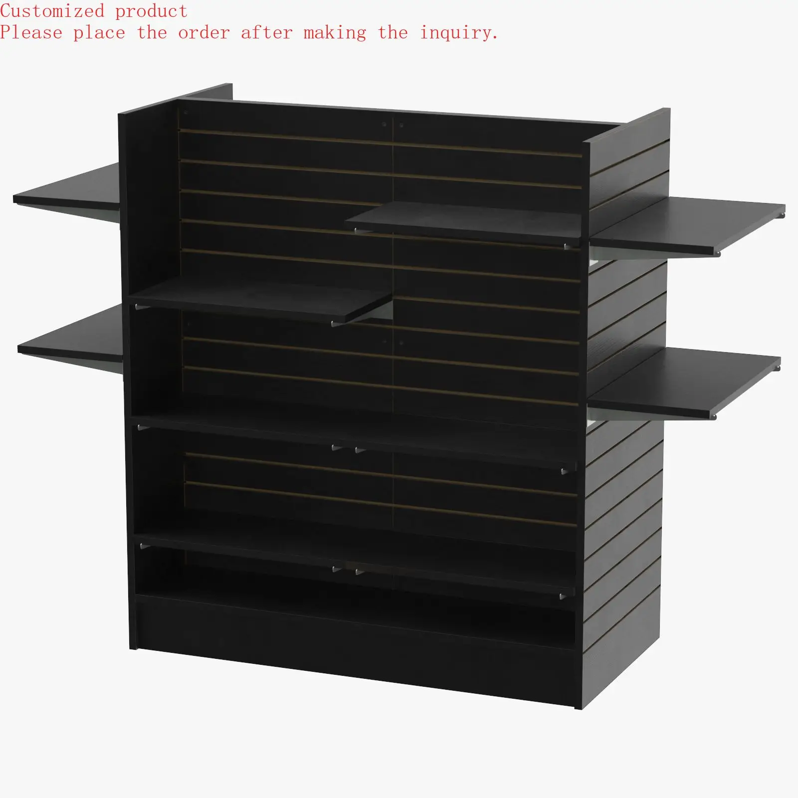 

Custom.Factory Customized MDF Panel Display Stand for Shopping Mall