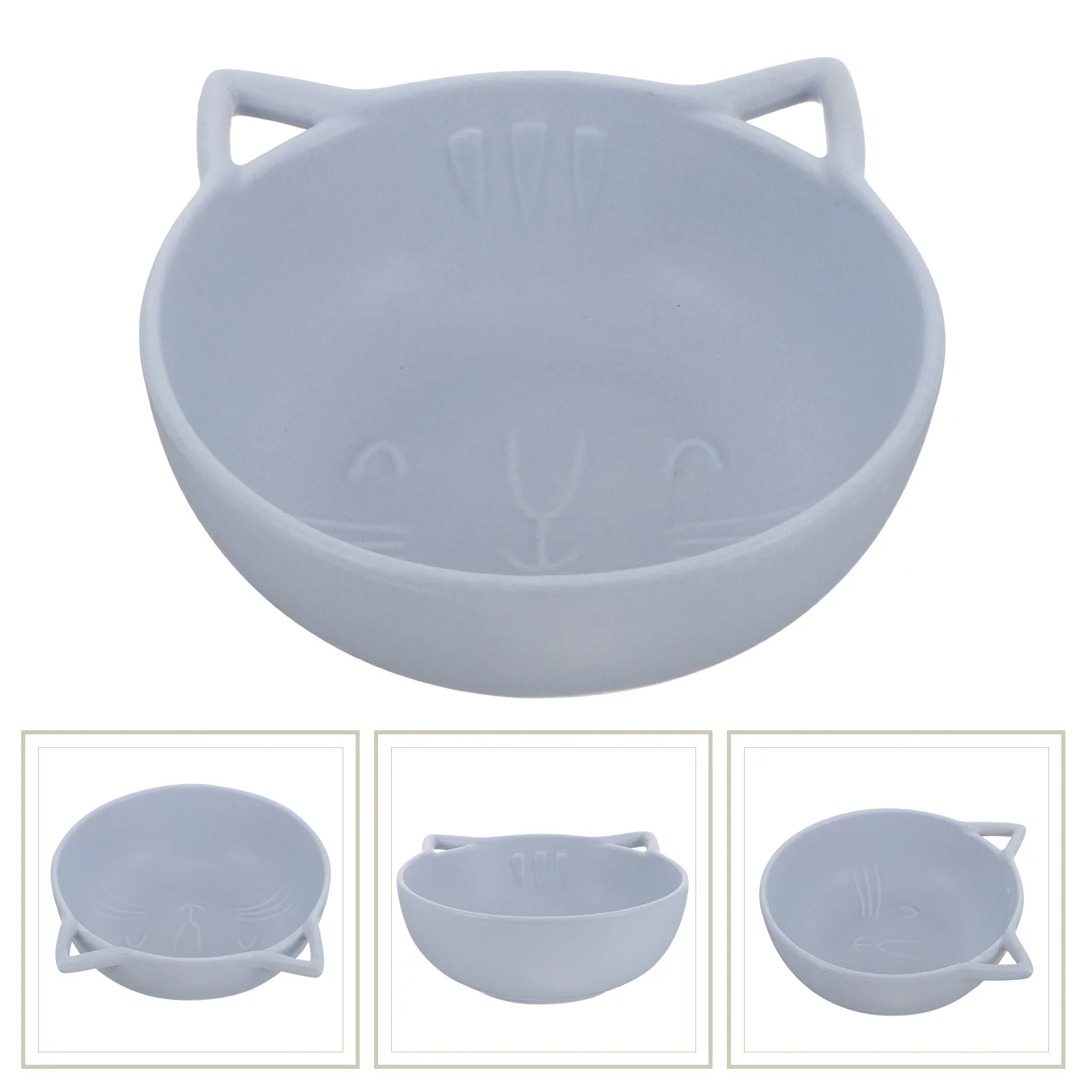 

Ceramic Cute Cartoon Cat Bowl Instant Noodle Ramen Soup Bowl Small Versatile Kitchen Home Tableware Noodle Holder
