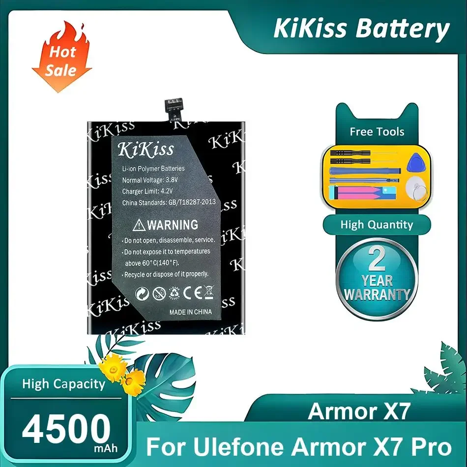 

Brand New Mobile Phone Battery For Ulefone Armor X7 Pro,Armor X7,4500mAh