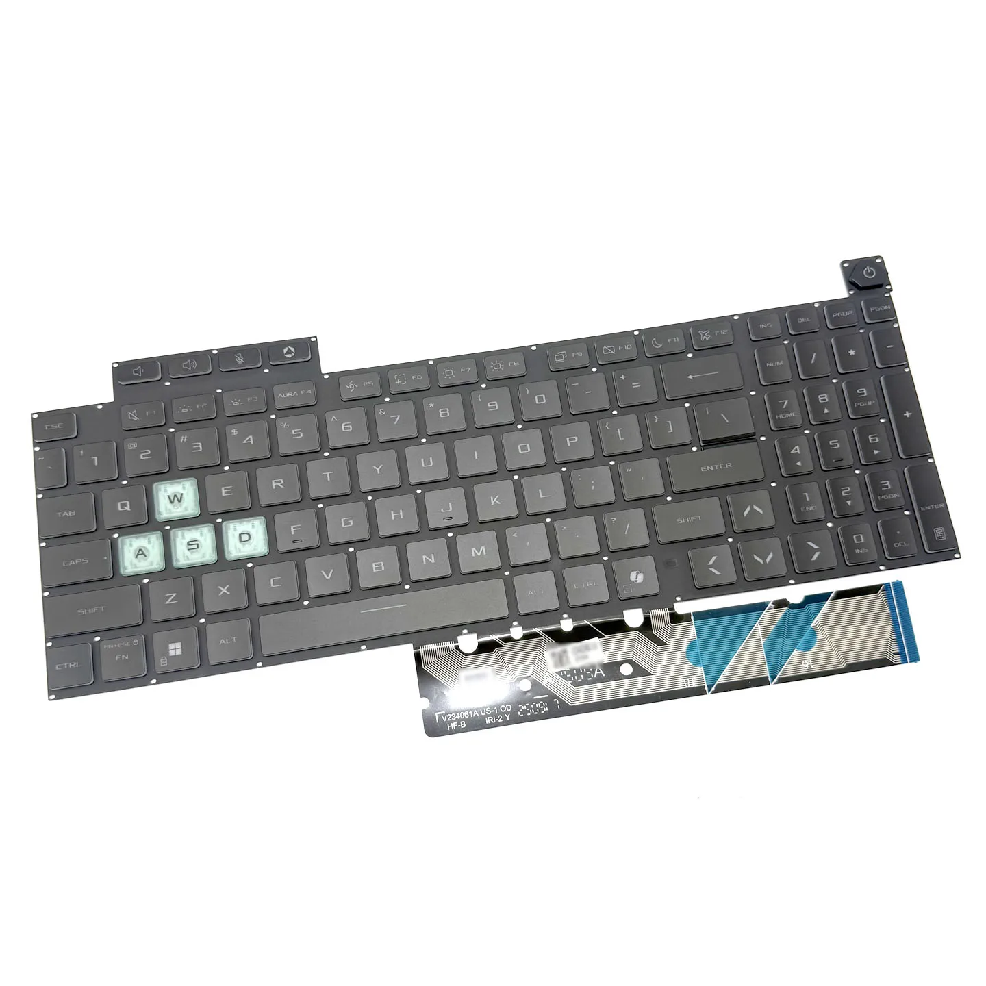 For Tianxuan 7Pro Max Fa808 Tuf Gaming F18 2025 2026 Laptop Keyboard Keycap Bracket Button Keyboard Cap Accessories Parts Single Cap view 6